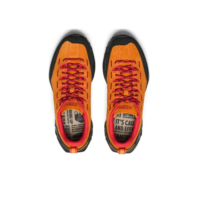 KEEN Jasper Anti Slip Wear Resistant Low Top Trekking Shoes Men's Orange-2