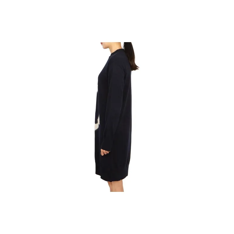 MaxMara Long Sleeved Dresses Women's Black-2