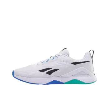 Reebok Nanoflex Tr 2.0 White Black Unleashed Green