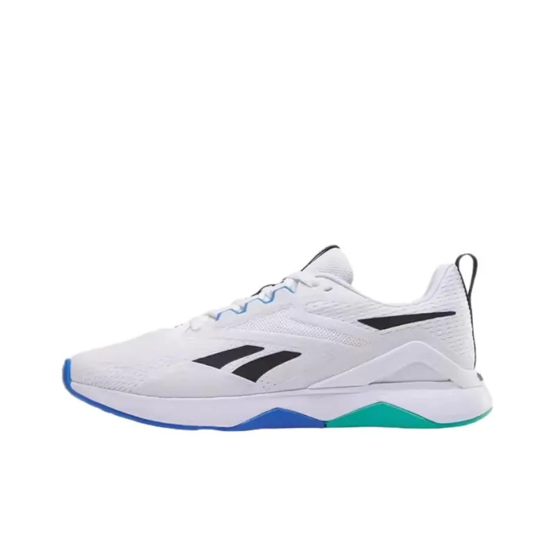 Reebok Nanoflex Tr 2.0 White Black Unleashed Green-0