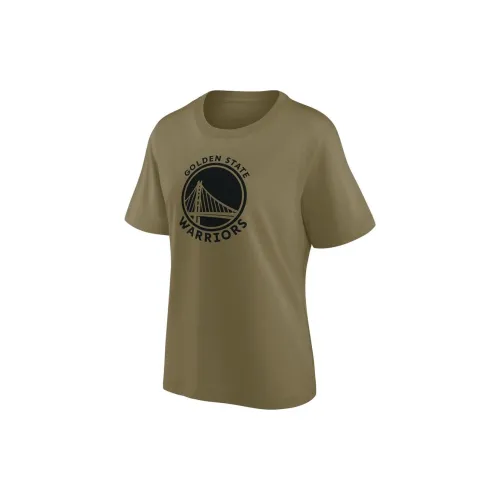 NBA Fanatics T-Shirts Women's Olive Green