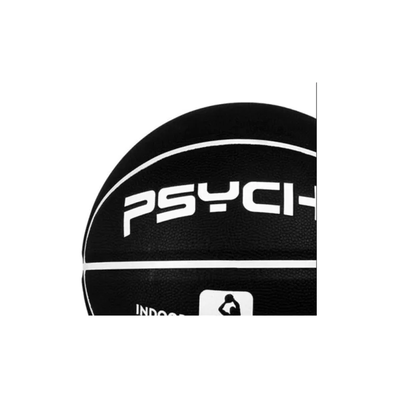 PSYCHE PU Basketball Classic Black White Size 7 Training Unisex-1