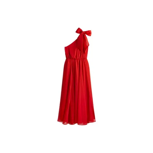 H&M Sleeveless Dresses Women's Bright Red