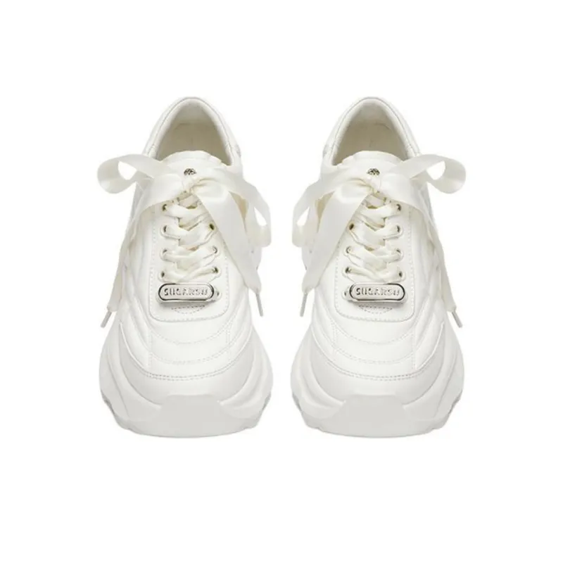 SUGARSU Wear Resistant Low Top Chunky Sneakers Women's-2