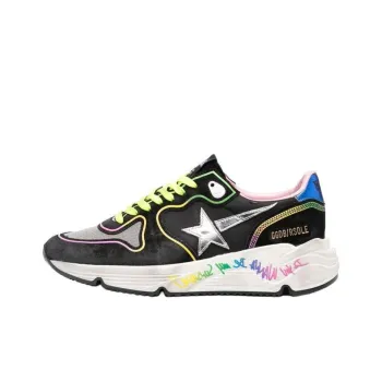 Golden Goose Running Sole Casual Shoes Women's Low Top Multicolor