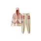[Women's Cardigan]Saffron and Orange Yellow Color Block