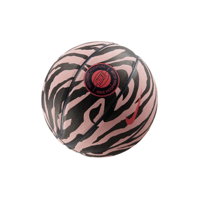 Nike Artificial Leather Basketball Black Pink Size 7 Ball Training Competition Unisex-2