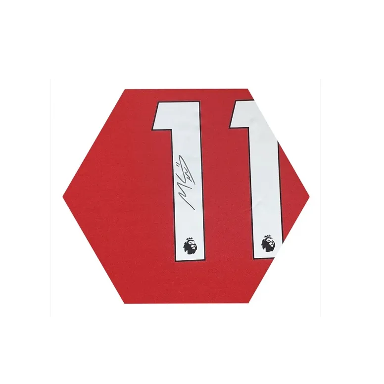 Three For 20-21 Liverpool Salah Autographed Soccer Apparel Jersey With SA Certificate-4