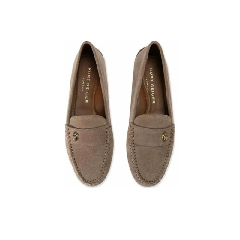 Kurt Geiger London Eagle Driver Suede Loafers-3