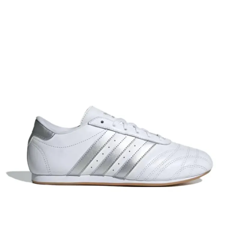 Adidas Taekwondo Cloud White Silver Metallic Gum Women's-2