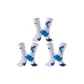 1 Set 3 Pack (White Blue) Game-Ready Version