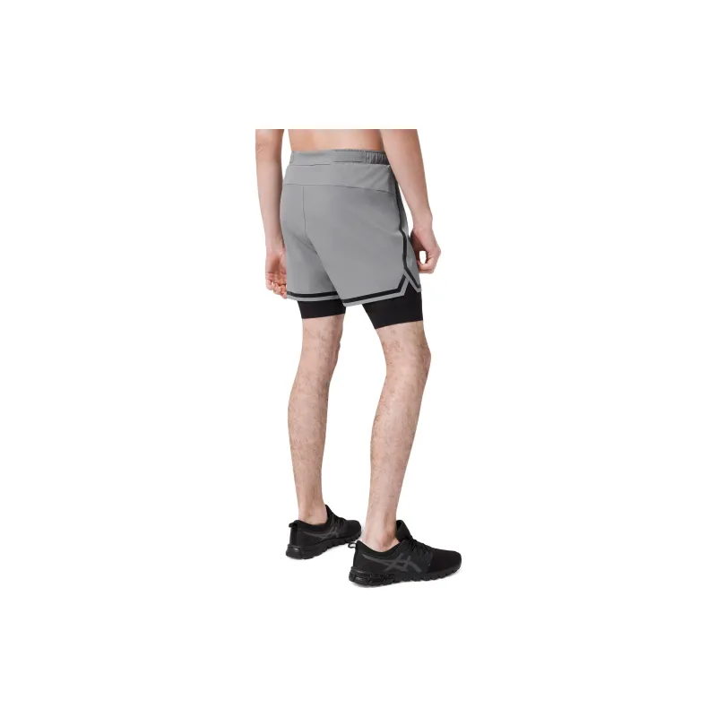 Lululemon Surge 6' *Bold Lines Casual Shorts Men's Asphalt Gray-1