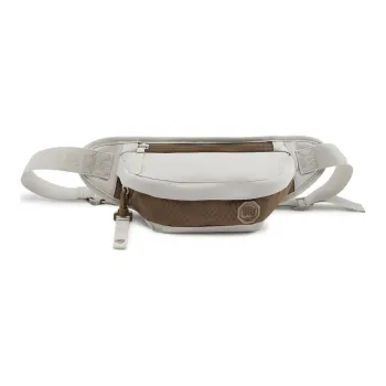 LiNing BadFive Collection Basketball Collection Polyester Waist Bag Chest Bag Regular Unisex Oat Gray & Brown & Brown