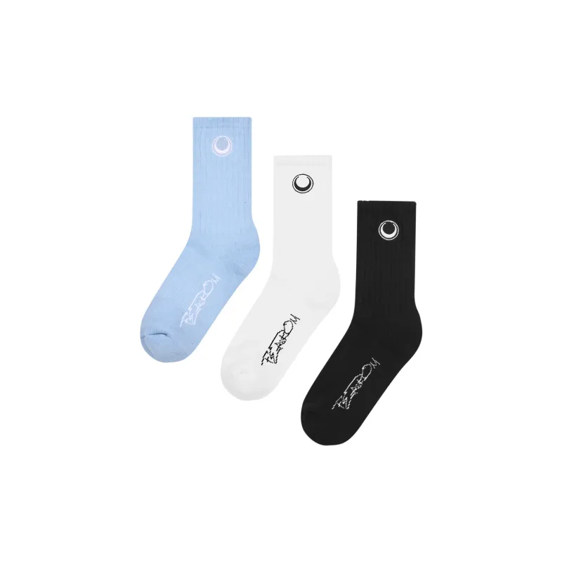 FEAROM Jacquard Moisture-Wicking Sports Odor-Resistant Stocking Spring Summer Fall And Winter All 4 Pack-17
