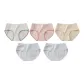 5-Pack (White+Pink+Nude+Blue+Blue)