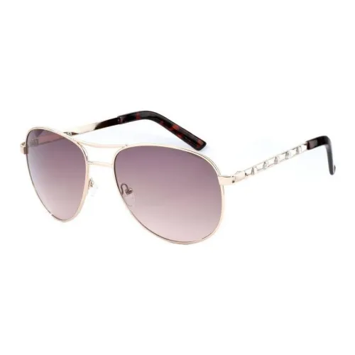 guess HWSG83 Metal Aviator Sunglasses Women's Gold
