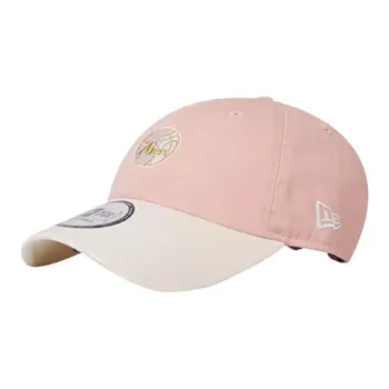 New Era Cotton Baseball Caps Unisex Chrome White