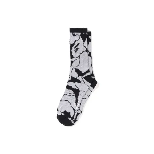 A BATHING APE Mid Calf Socks Men's
