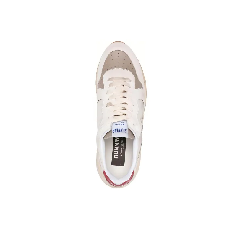 Golden Goose Running Sole Casual Shoes Men's White-4