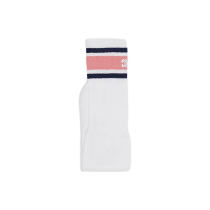 CELINE Women's Mid-Calf Socks-1