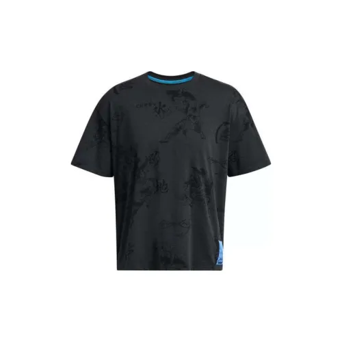 Under Armour Bruce Lee Co-branded Model T-Shirts Men Dark Space Gray