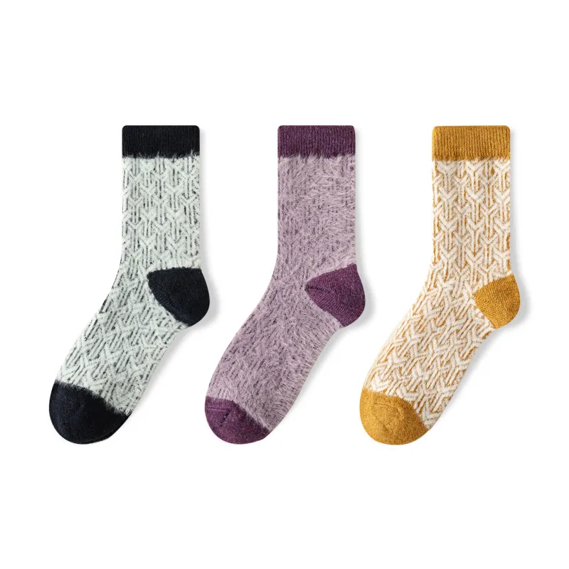 MIIOW Fruit Printing Series Mid Calf Socks Women's Combo Set-0