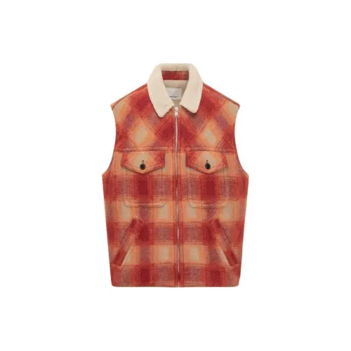 ISABEL MARANT Vests Men Orange