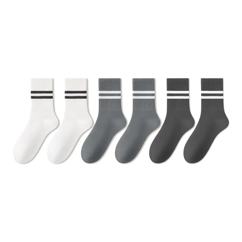 B&C.Room Mid Calf Socks Women's 6 Pack-35