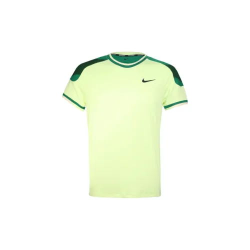 Nike T-Shirts Men Light Yellow