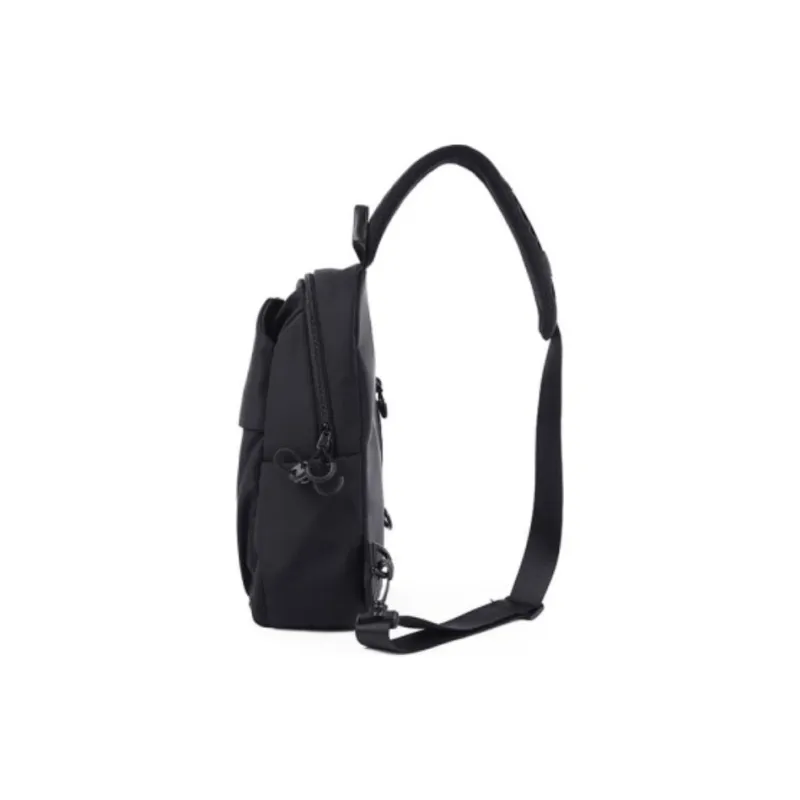 VIHUS Oxford Sling Bag Men's Black-3