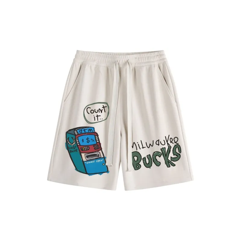 AFTER SCHOOL SPECIAL Casual Shorts Unisex Apricot-1