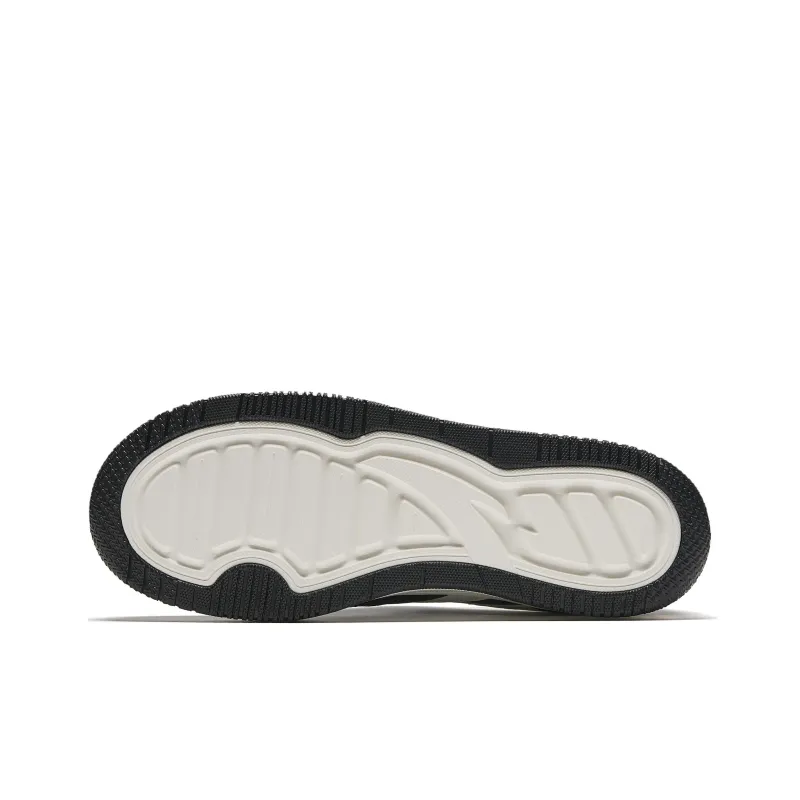 Anta Street Play 2 Panda Height Increasing Abrasion Resistant Lightweight Low Top Skateboard Shoes Men's Black White-5