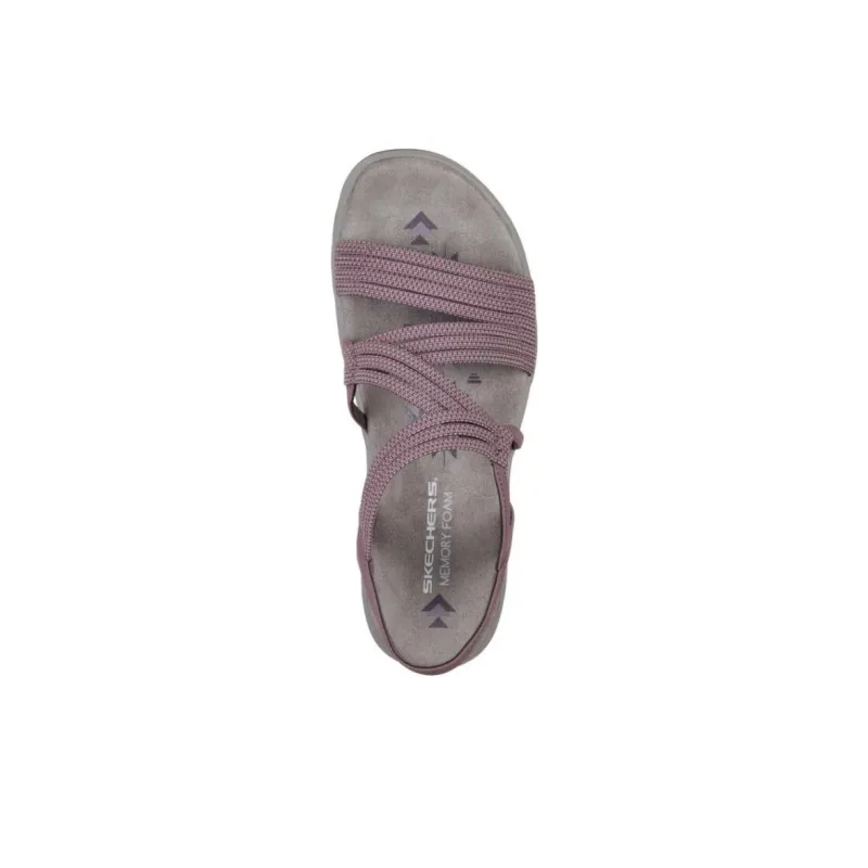 Skechers Reggae Slim Beach Sandals Women's Purple-3