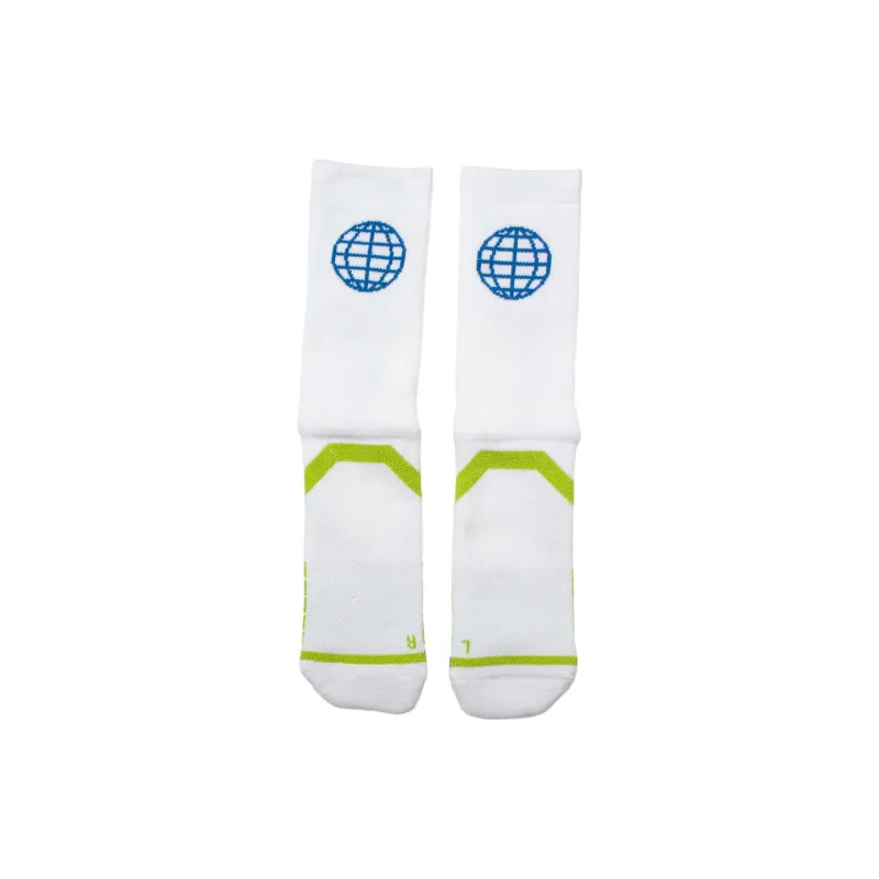 LiNing Mid Calf Socks Men's White-1