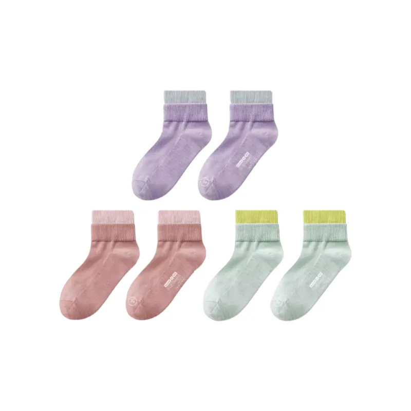 Bananain Ankle Socks Women's 3 Pack-3
