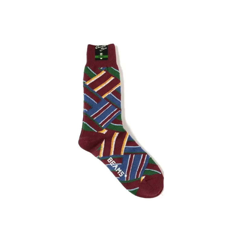 Beams Men Knee high Socks-0