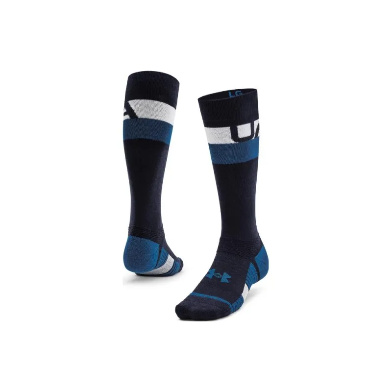Under Armour Mid Calf Socks Unisex 1 Pack Dark Blue-2