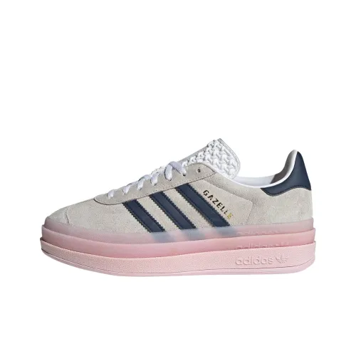 Adidas Women's Gazelle Bold 'White Clear Pink Indigo'