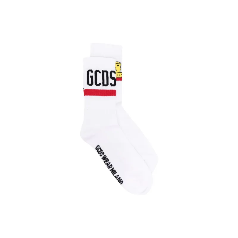 GCDS Women's Mid Calf Socks-0
