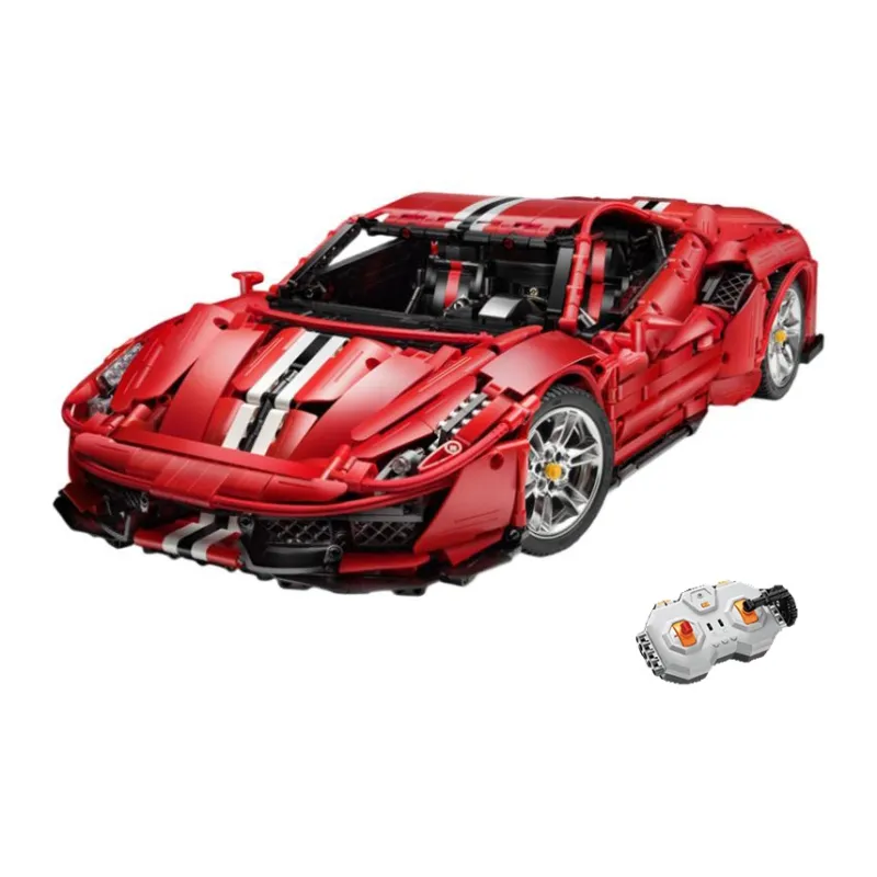 CADA Bruno Technic Ferrari Italian Super Car Building Blocks 3187pcs C61042/61043-0