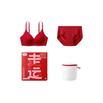 Bananain Red Plan Series Underwear Set Women's