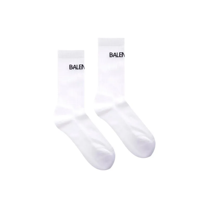 Balenciaga SS22 Knee-High Socks Men's 1 Pack White-1
