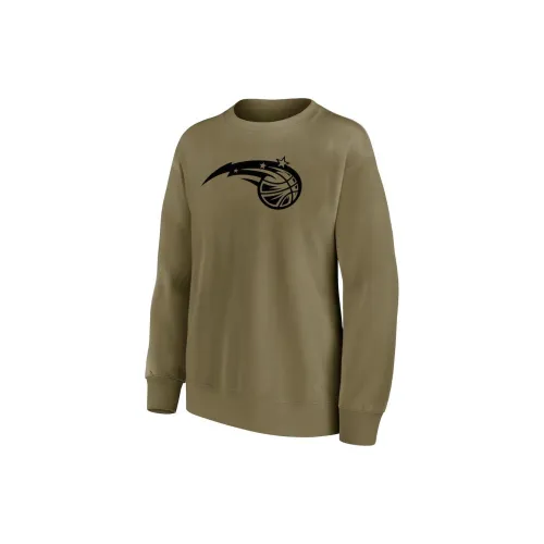 NBA Fanatics Sweatshirts Women's Olive Green