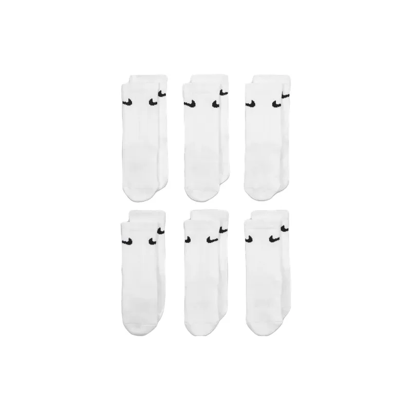Nike Dri FIT Performance Basics Little Kids' Crew Socks 6 Pairs-1