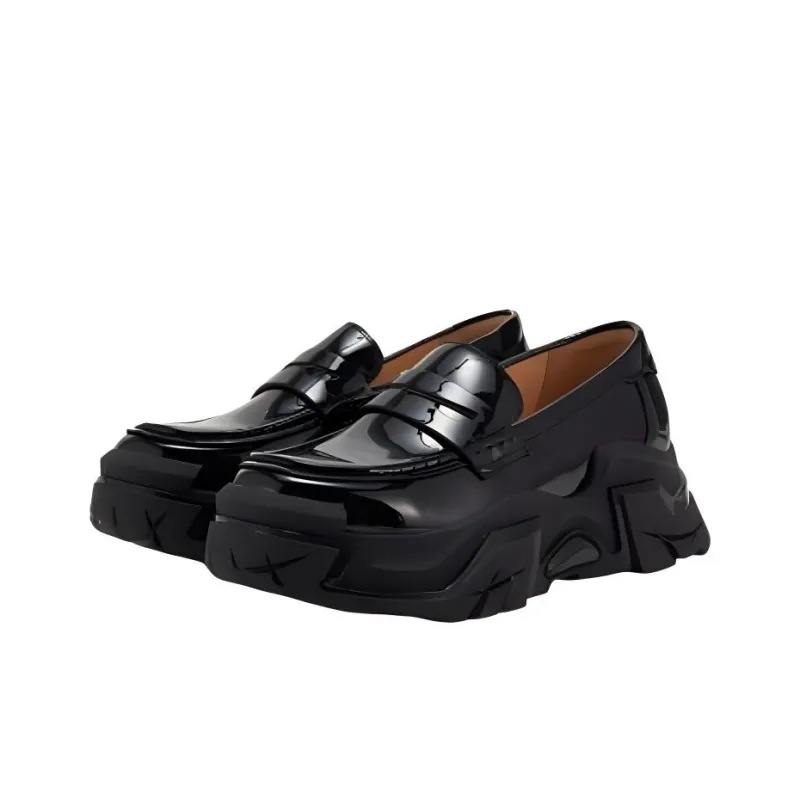 Teenie Weenie Loafers Women's Black/Silver-2