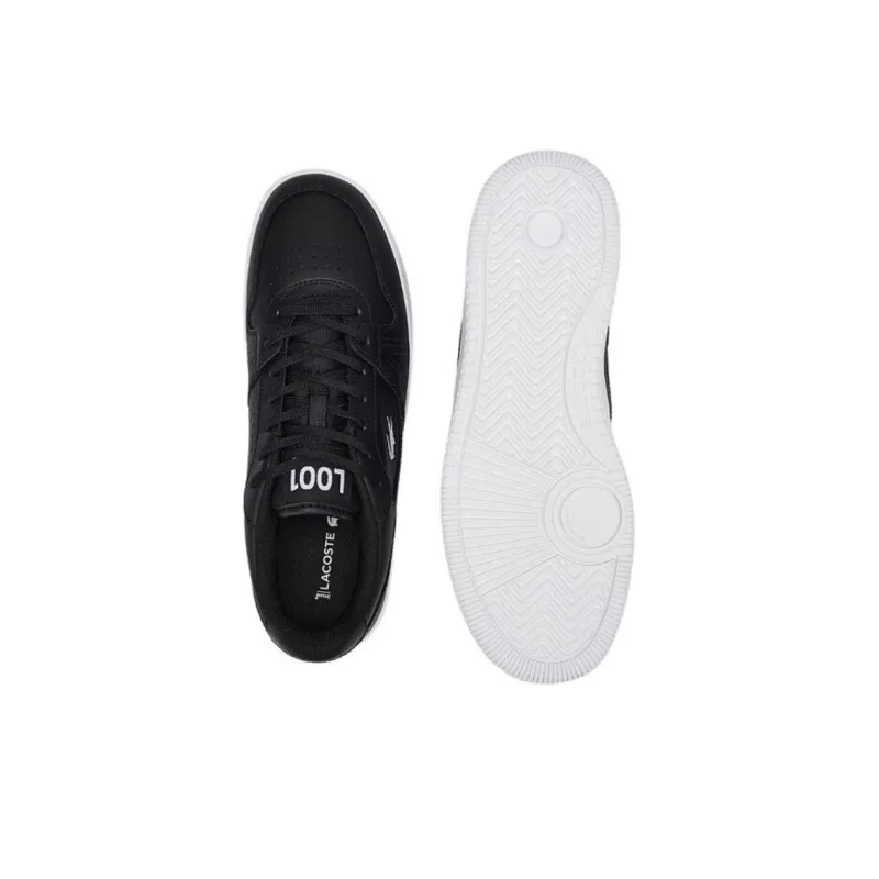 LACOSTE Slip Resistant Low Top Skateboard Shoes Men's Black-5