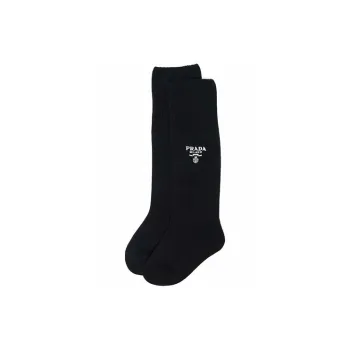 PRADA Knee-High Socks 1 Pack Men's Black