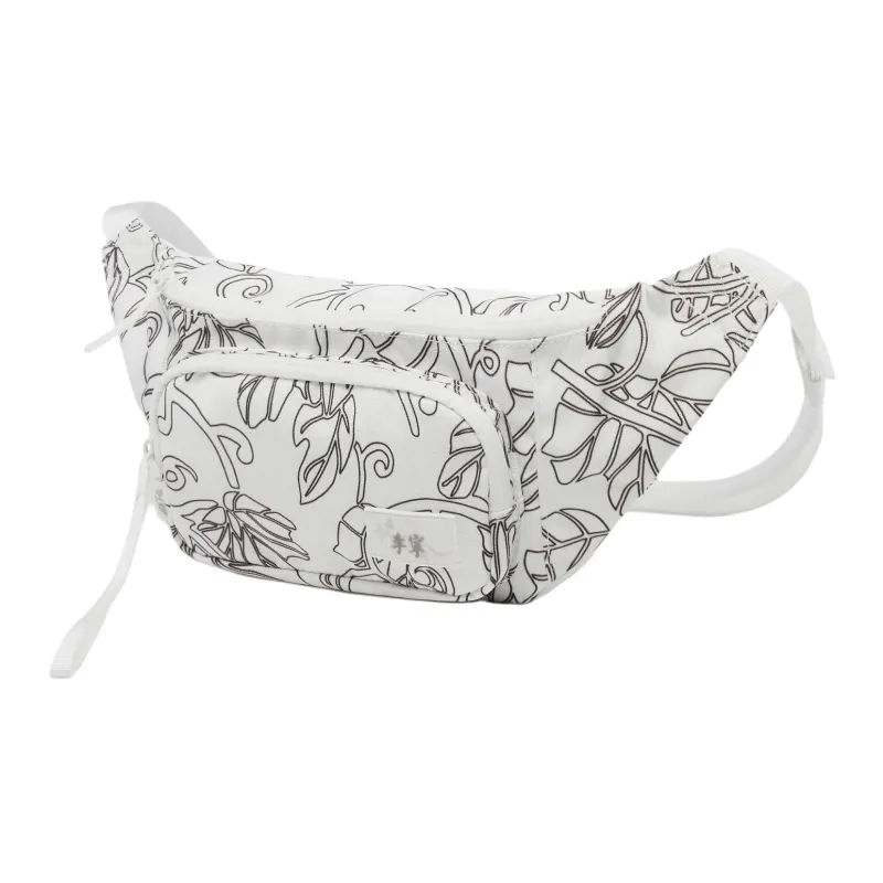 LiNing Chinese Culture Series Polyester Sling Bag Regular Unisex White All Over Print-2