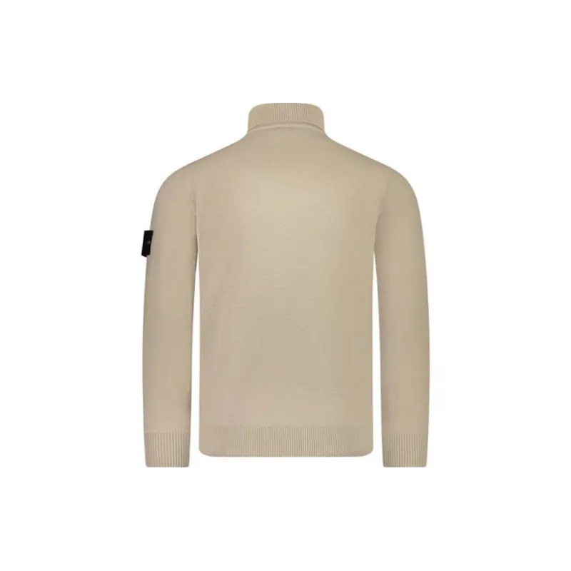 STONE ISLAND Compass Patch Roll Neck Jumper-1