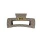 Gray Green Plaid Mini Square Clip (10.5cm)